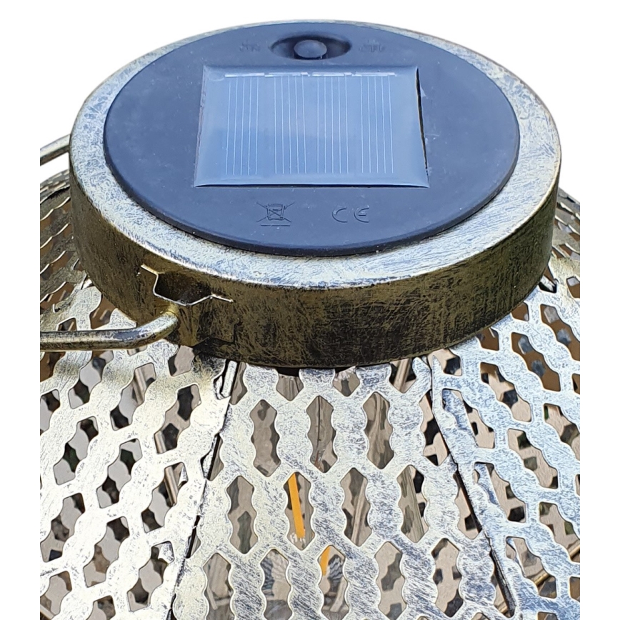 LED Solarno svetlo LAURA 1xE27/1,2V IP44