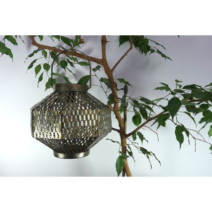 LED Solarno svetlo LAURA 1xE27/1,2V IP44