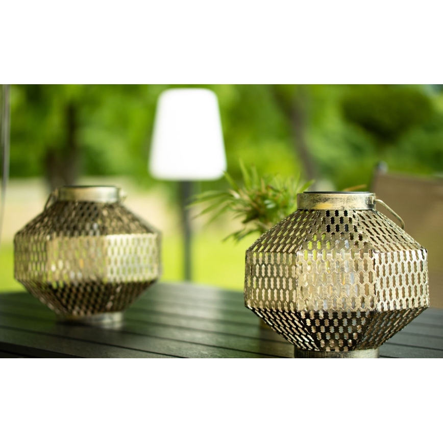 LED Solarno svetlo LAURA 1xE27/1,2V IP44