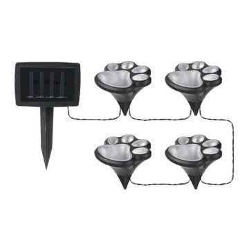 LED Solarno svetlo LED/0,14W/2V IP44 šape