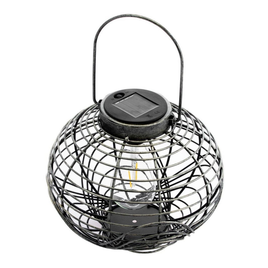 LED Solarno svetlo LUISA 1xE27/1,2V IP44