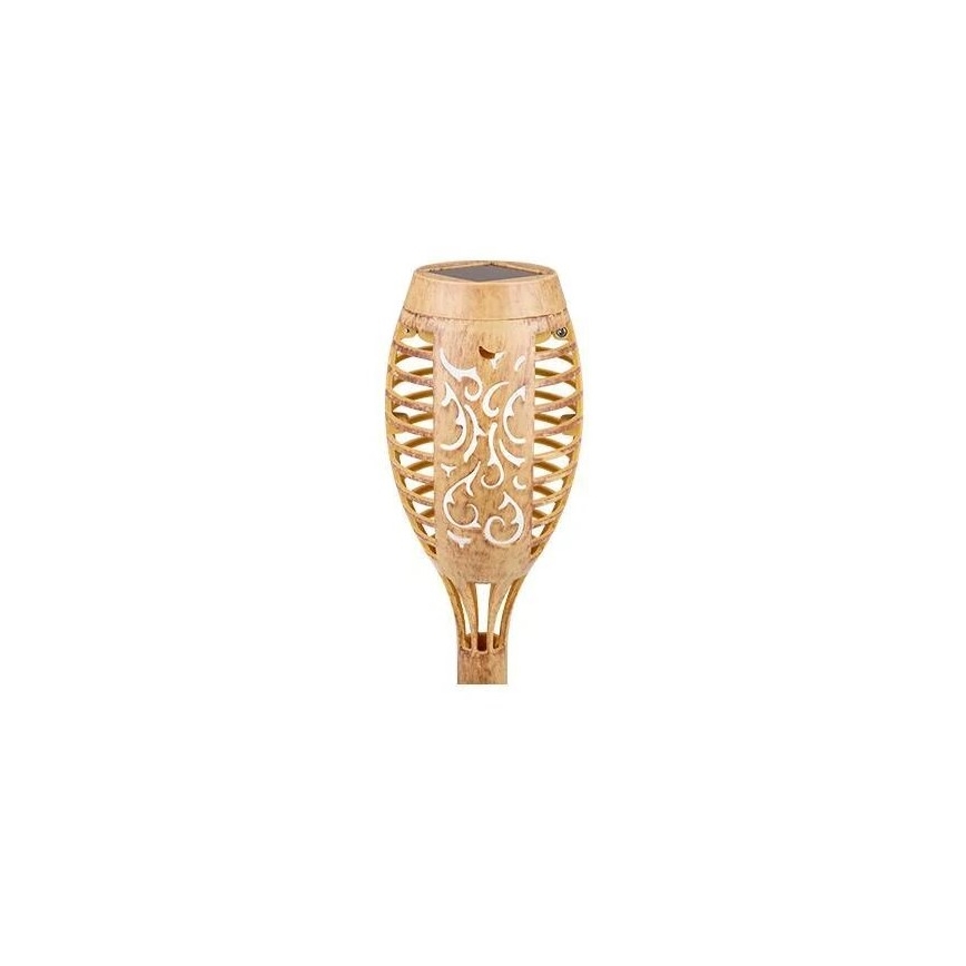 LED Solarno svetlo MINISPARK BAMBOO LED/1,8W/5,5V IP44 bež