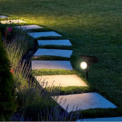 LED Solarno svetlo SPIKE LED/2W/5,5V IP65 3000K 1200 mAh