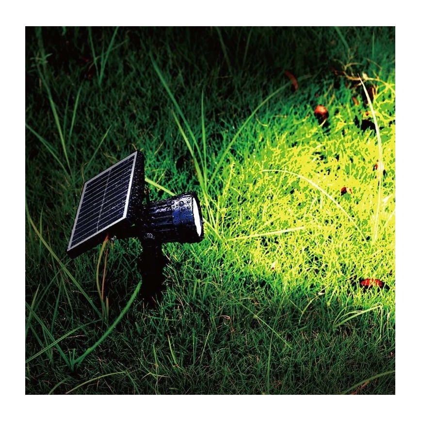 LED Solarno svetlo SPIKE LED/2W/5,5V IP65 3000K 1200 mAh