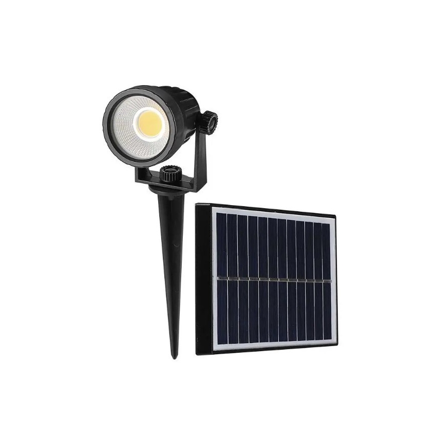 LED Solarno svetlo SPIKE LED/2W/5,5V IP65 3000K 1200 mAh