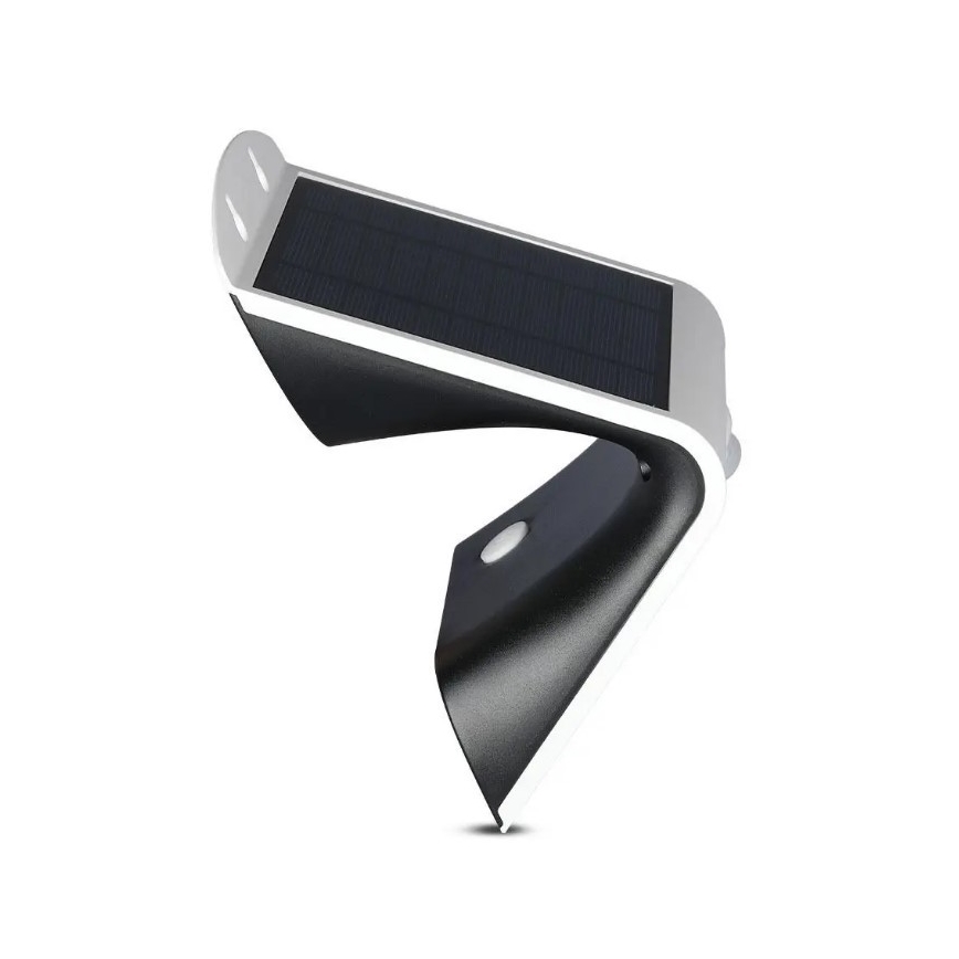 LED solarno zidno svetlo sa senzorom LED/3W/3,7V 3000/4000K IP65 2000 mAh belo
