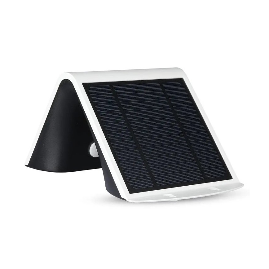 LED solarno zidno svetlo sa senzorom LED/3W/3,7V 3000/4000K IP65 2000 mAh belo