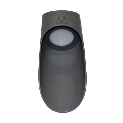 LED solarno zidno svetlo sa senzorom PALESA LED/1W/3,7V IP65 1800 mAh siva
