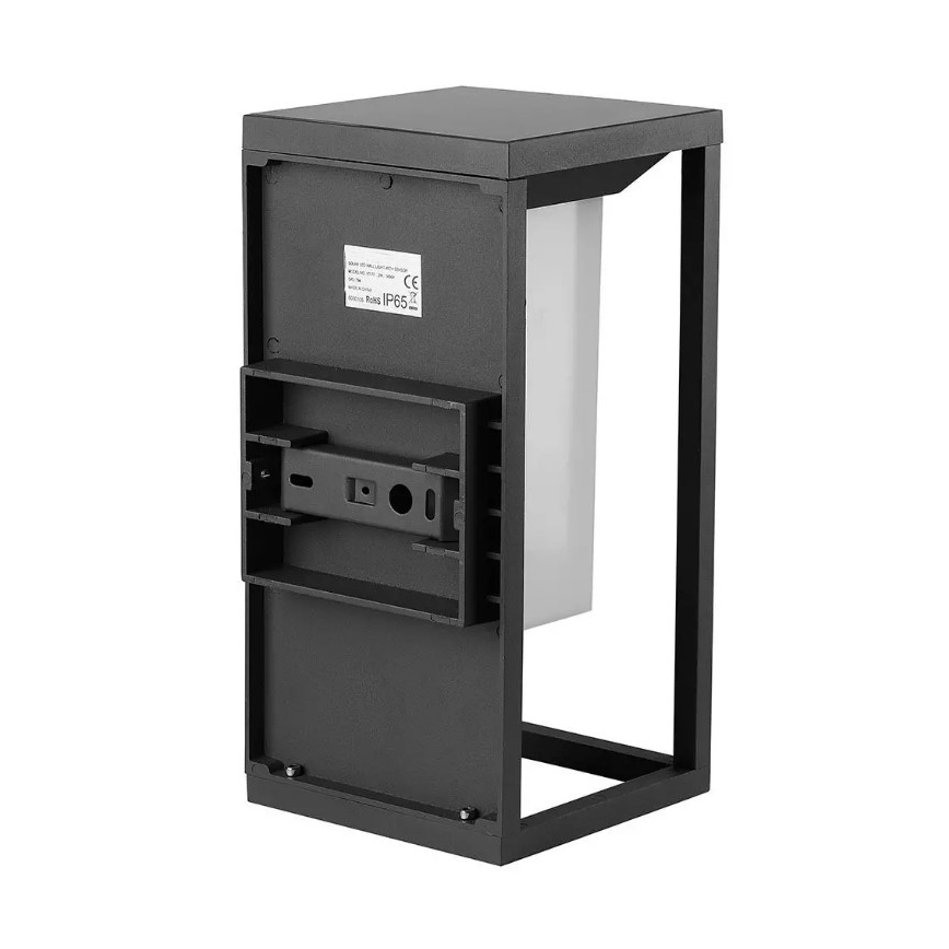 LED solarno zidno svetlo sa senzorom SAMSUNG čip LED/2W/3,7V IP65 2600 mAh