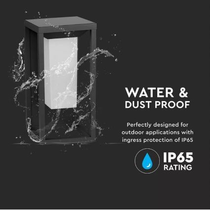 LED solarno zidno svetlo sa senzorom SAMSUNG čip LED/2W/3,7V IP65 2600 mAh