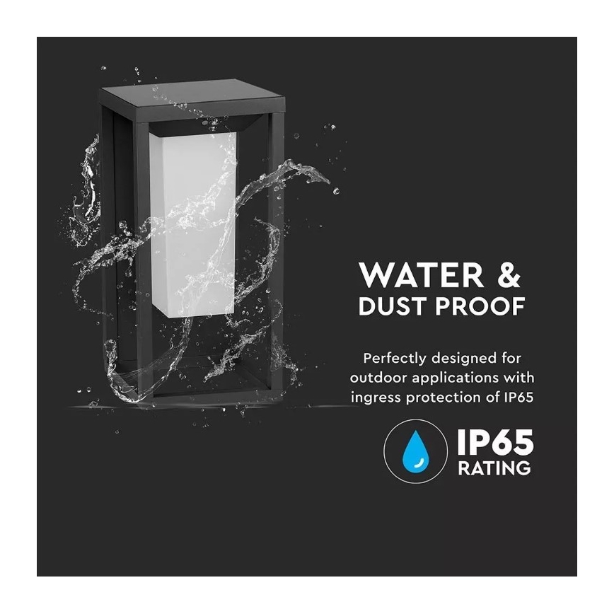 LED solarno zidno svetlo sa senzorom SAMSUNG čip LED/2W/3,7V IP65 2600 mAh