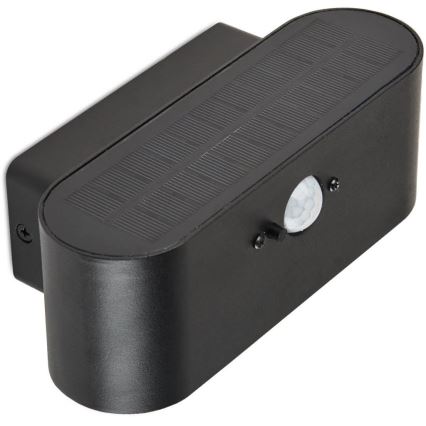 LED solarno zidno svetlo sa senzorom SOLARIS2 LED/2,5W/3,7V 4000K IP44