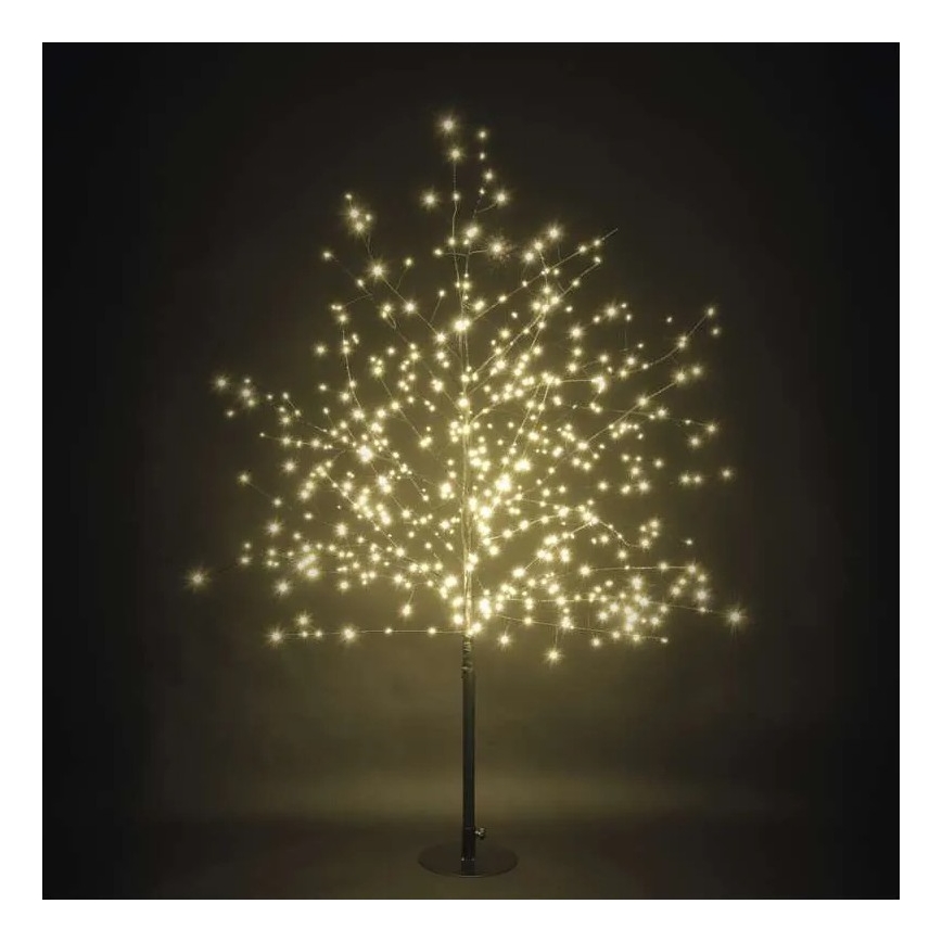 LED spoljašnja božićna dekoracija 600xLED/3,8W/230V 120 cm topla bela IP44