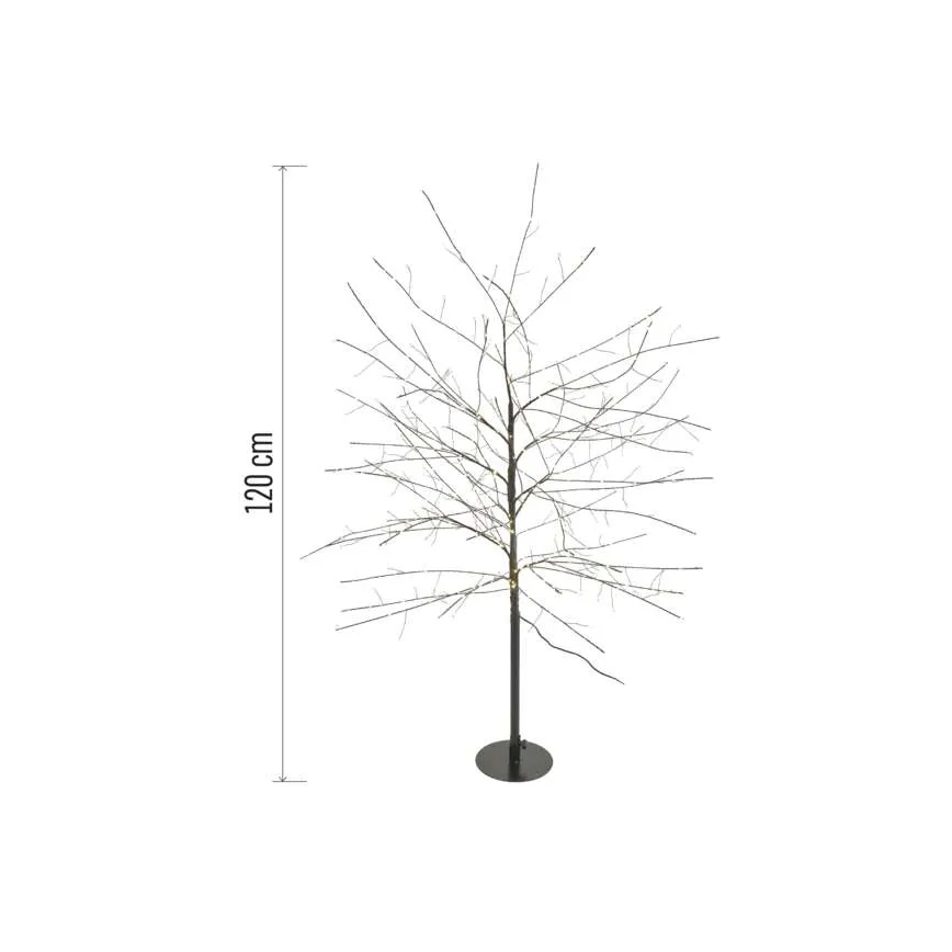 LED spoljašnja božićna dekoracija 600xLED/3,8W/230V 120 cm topla bela IP44