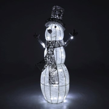 LED spoljašnja božićna dekoracija LED/3,6W/230V/hladno-bela 75 cm IP44 snegović
