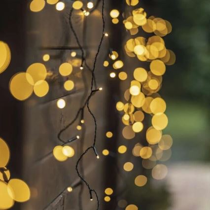 LED spoljašnja božićna girlanda 100xLED/2,5x0,9m IP44 topla bela