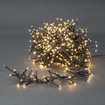 LED spoljašnja božićna girlanda 768xLED/7 funkcija 8,6m IP44 topla bela