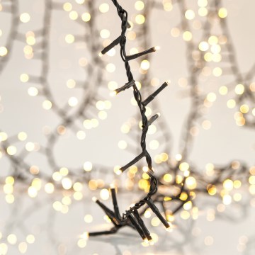 LED spoljašnja božićna girlanda SNAKE 800xLED/12W/230V 19,1 m IP44 topla bela