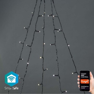 LED spoljašnja božićna zavesa 200xLED/8 funkcija 5x7m IP65 Wi-Fi Tuya