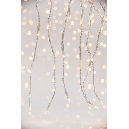 LED Spoljašnja božićna zavesa CURTAIN 360xLED/3,6W/230V 2x2 m IP44 topla bela