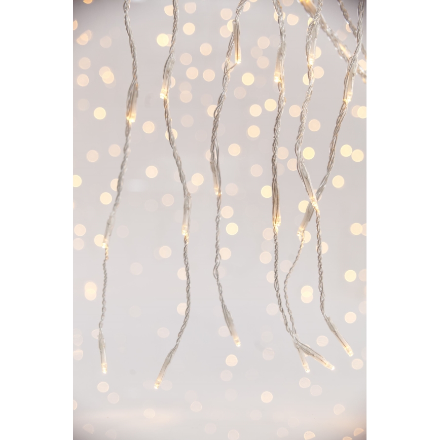 LED Spoljašnja božićna zavesa CURTAIN 360xLED/3,6W/230V 2x2 m IP44 topla bela