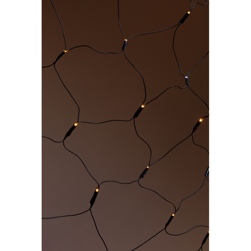 LED Spoljašnja božićna zavesa NET 240xLED/7,2W/230V 1,5x2 m IP44 topla bela