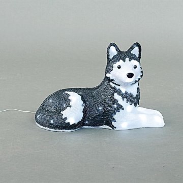 LED spoljašnja dekoracija LED/3,6W/230V IP44 hladno-bela haski