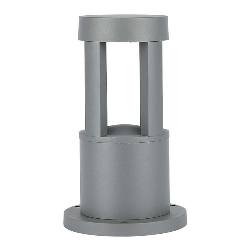 LED Spoljašnja lampa LED/10W/230V 25cm 4000K IP65 siva