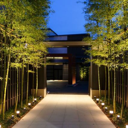 LED Spoljašnja lampa LED/10W/230V 25cm 6400K IP65 crna