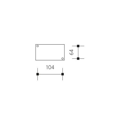 LED Zidno spoljašnje osvetljenje sa senzorom NATURA LED/12W/230V 4000K IP54 braon/antracit