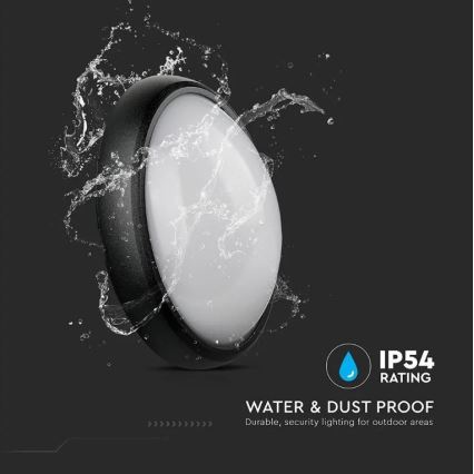 LED Spoljašnja plafonjera LED/12W/230V IP54