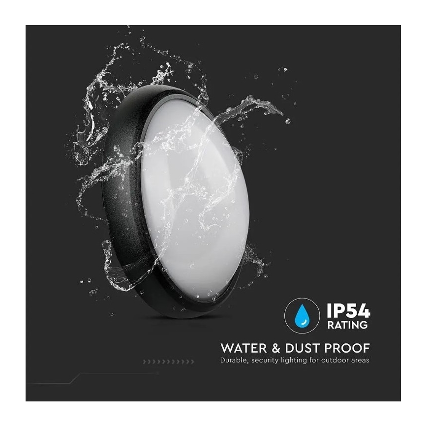 LED Spoljašnja plafonjera LED/12W/230V IP54