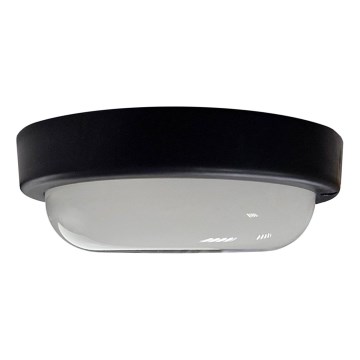 LED Spoljašnja plafonjera LED/15W/230V 4200K pr. 15,5 cm IP64 crno