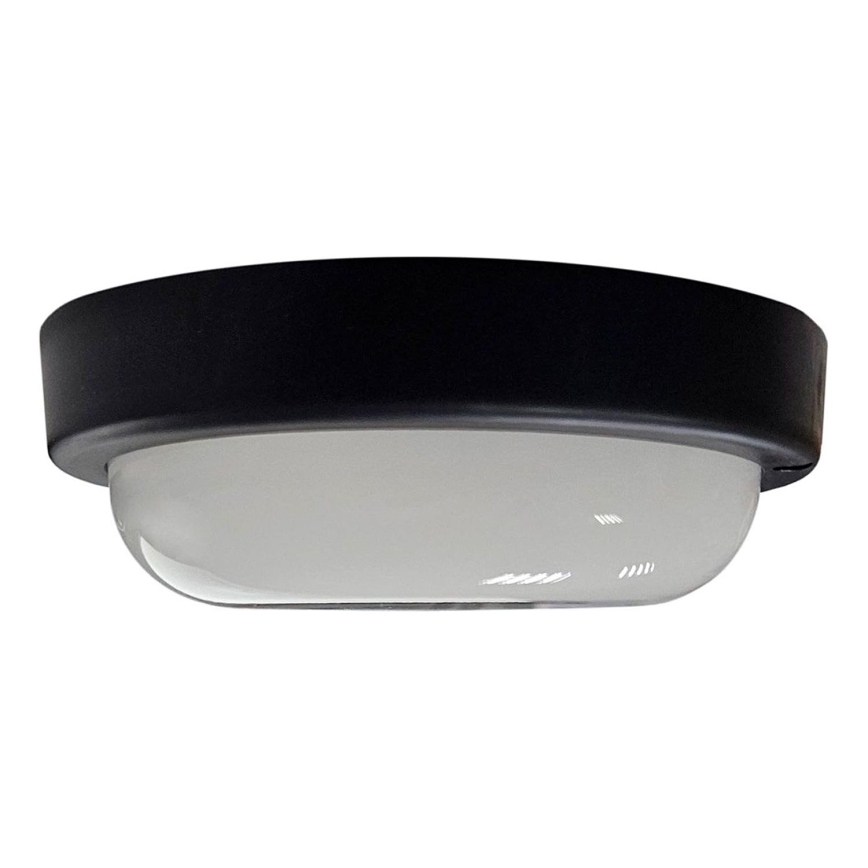 LED Spoljašnja plafonjera LED/15W/230V 4200K pr. 15,5 cm IP64 crno
