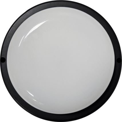 LED Spoljašnja plafonjera LED/15W/230V 4200K pr. 15,5 cm IP64 crno