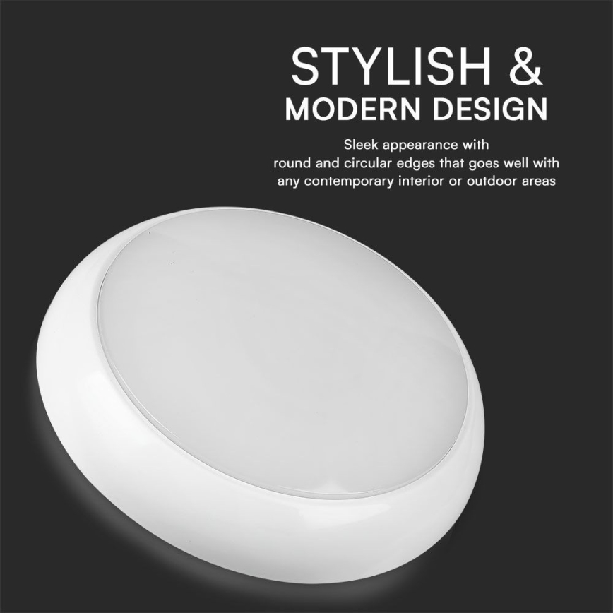 LED Spoljašnja plafonjera LED/8W/16W/20W/230V IP65 3000/4000/6500K