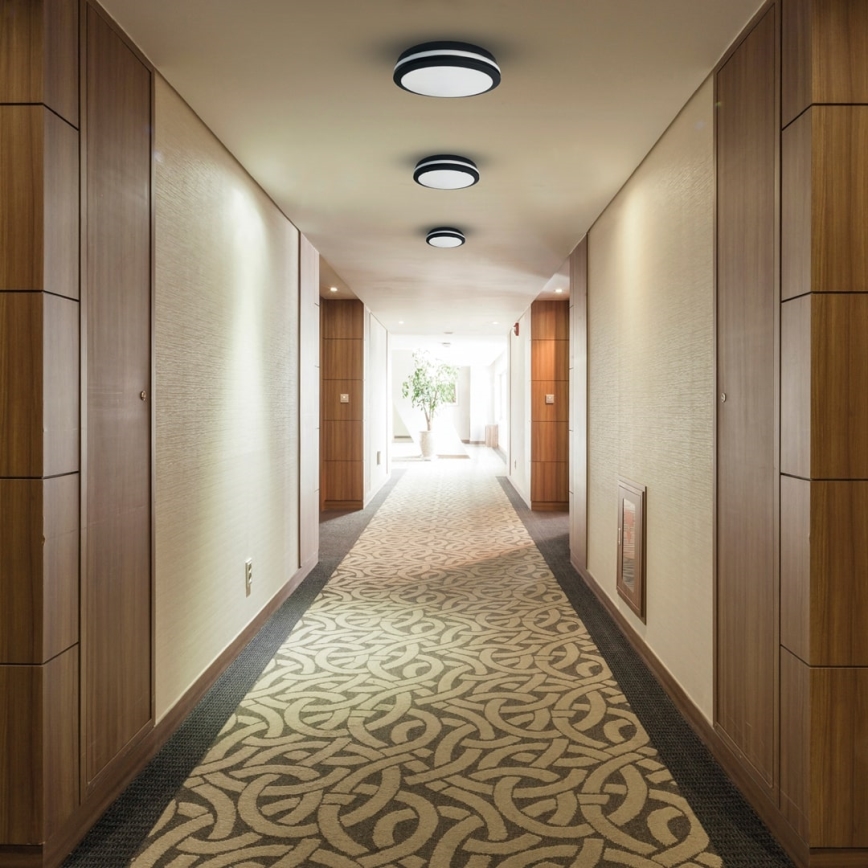 LED Spoljašnja plafonjera MARLON LED/48W/230V 4000K IP54 crno