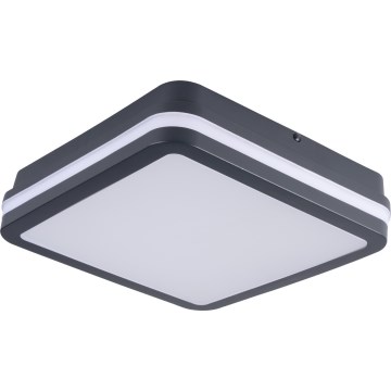 LED Spoljašnja plafonjera sa senzorom pokreta BENO LED/12/18W/230V 3000/3500/4000K IP65 antracit uglast
