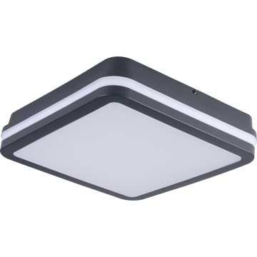 LED Spoljašnja plafonjera sa senzorom pokreta BENO LED/24/30W/230V 3000/3500/4000K IP65 antracit uglast
