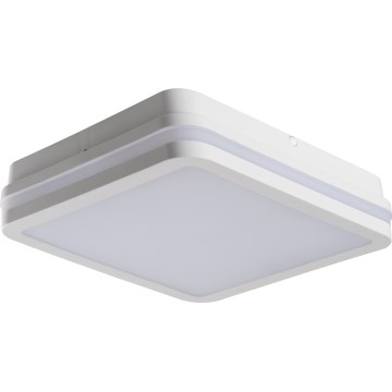 LED Spoljašnja plafonjera sa senzorom pokreta BENO LED/24/30W/230V 3000/3500/4000K IP65 bela uglast