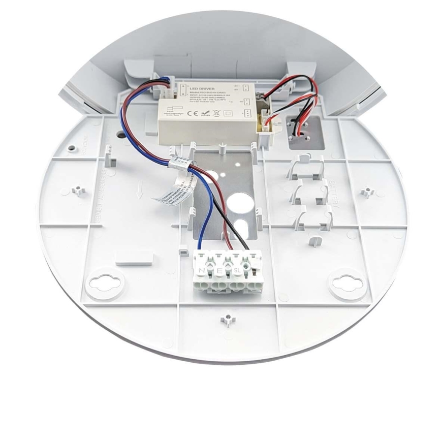 LED Prigušiva spoljašnja plafonjera STROPY LED/12/15/18/22W/230V 3000/4000/6000K IP65 crno
