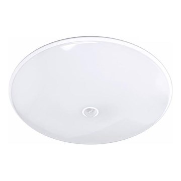 LED spoljašnja plafonska svetiljka sa senzorom VISTA LED/15W/230V, prečnik 26 cm, IP54, bela