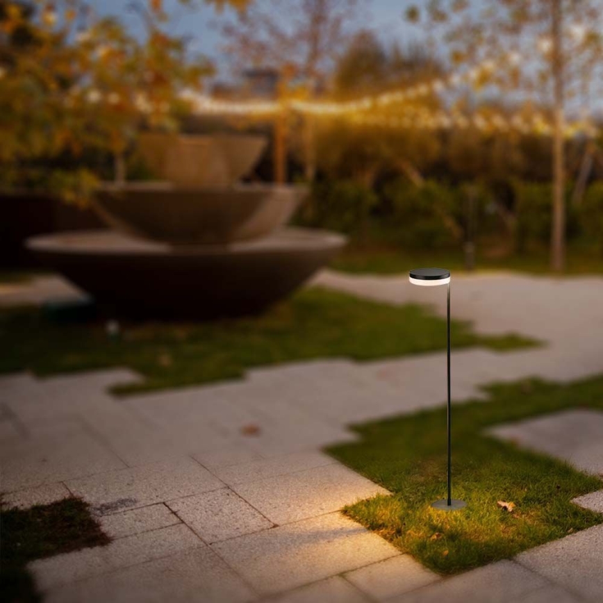 LED Spoljašnja solarna lampa LED/2W/3,7V 3000K IP54 crno