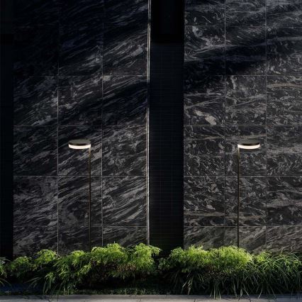 LED Spoljašnja solarna lampa LED/2W/3,7V 3000K IP54 crno