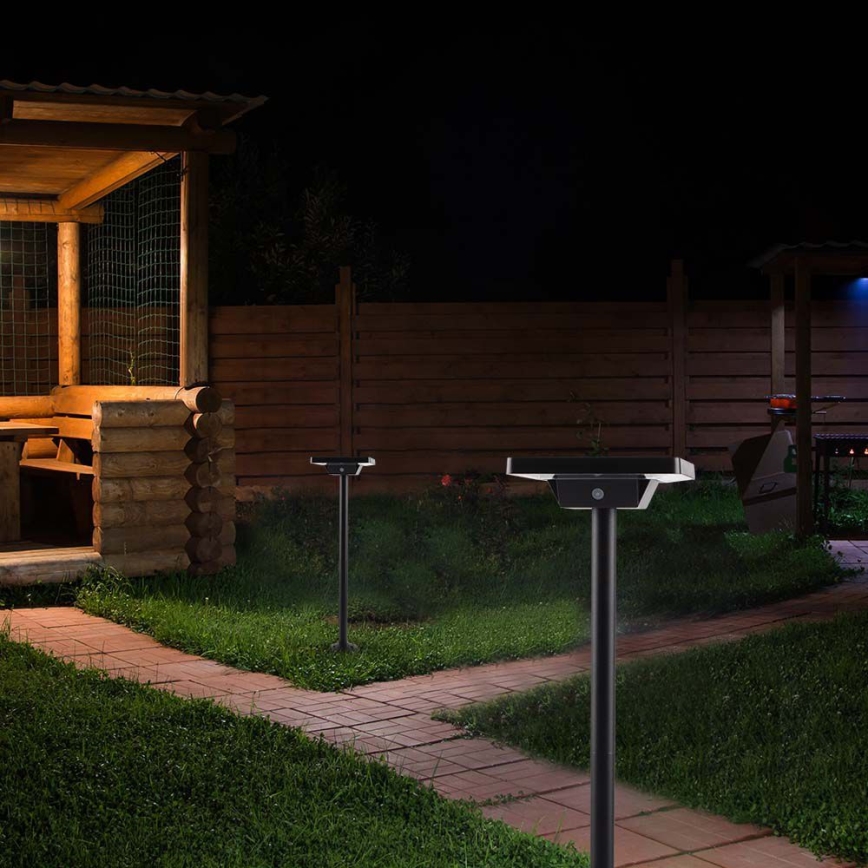 LED Spoljašnja solarna lampa 2u1 LED/2W/3,7V IP65 3000/4000/6500K