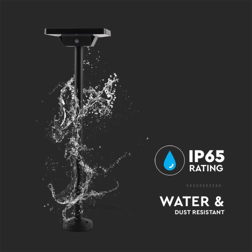 LED Spoljašnja solarna lampa 2u1 LED/2W/3,7V IP65 3000/4000/6500K