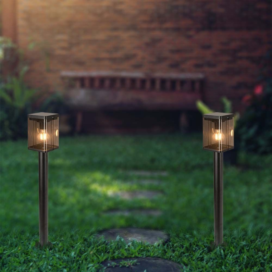 LED Spoljašnja solarna lampa sa senzorom LED/2,5W/3,7V 3000K IP54 crno