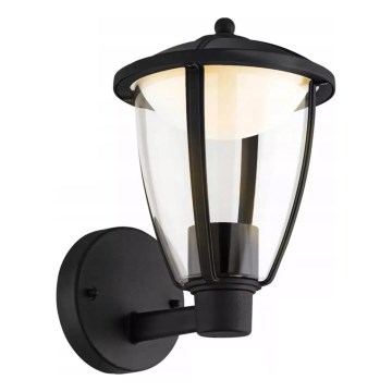 LED Spoljašnja zidna lampa LED/6W/230V IP44 crno