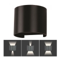 LED spoljašnja zidna svetiljka LED/6W/230V 4000K IP65 crna