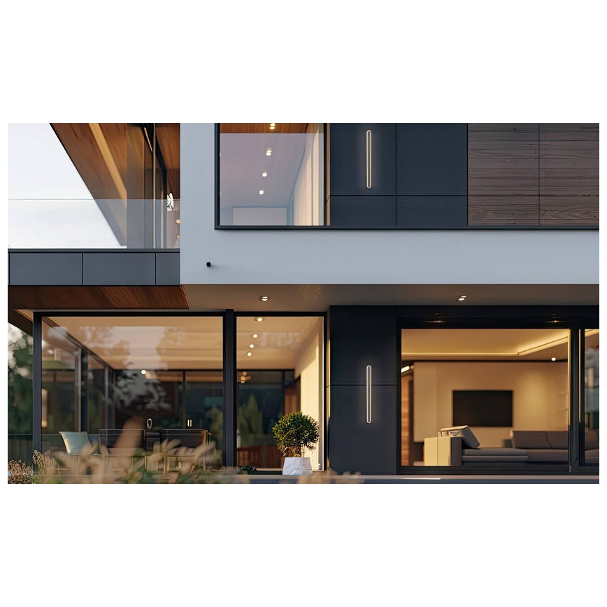 LED spoljašnja zidna svetiljka STICK LED/12W/230V IP65 3000K 60 cm